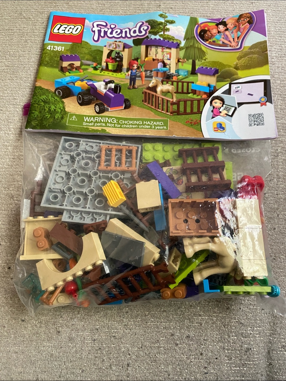 Lego Friends (41361) Purple, Tan, Brown
